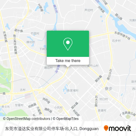 东莞市溢达实业有限公司停车场-出入口 map