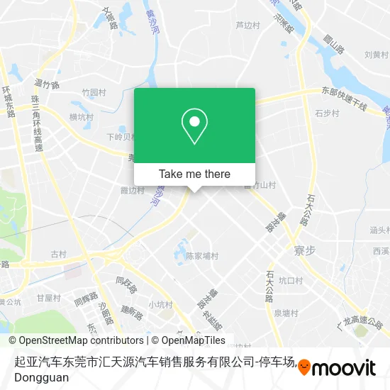 起亚汽车东莞市汇天源汽车销售服务有限公司-停车场 map