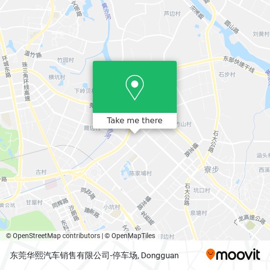 东莞华熙汽车销售有限公司-停车场 map