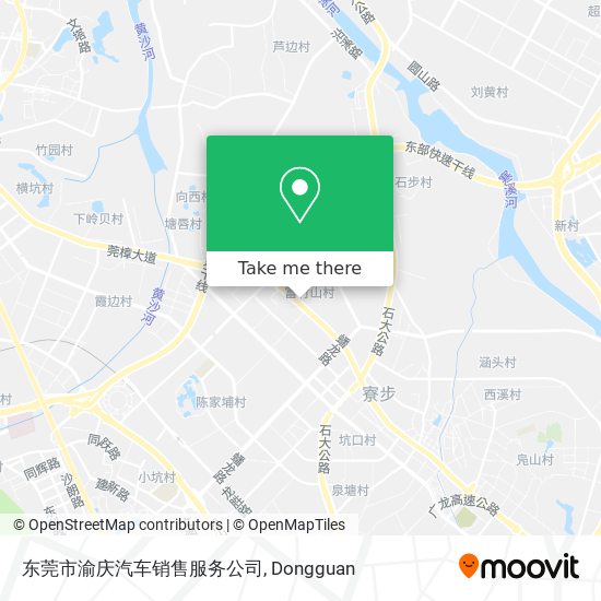 东莞市渝庆汽车销售服务公司 map