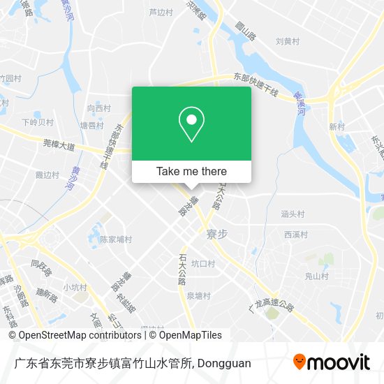 广东省东莞市寮步镇富竹山水管所 map