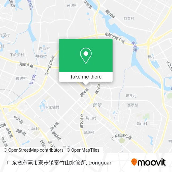 广东省东莞市寮步镇富竹山水管所 map