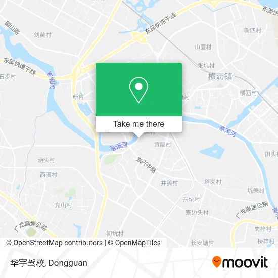 华宇驾校 map