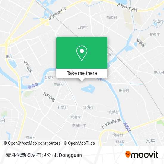 豪胜运动器材有限公司 map