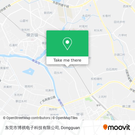 东莞市博祺电子科技有限公司 map