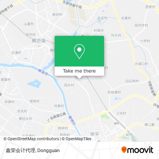 鑫荣会计代理 map