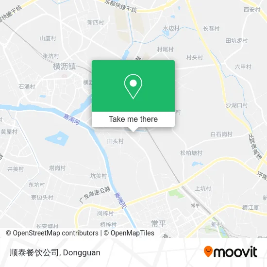 顺泰餐饮公司 map