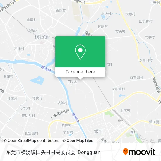 东莞市横沥镇田头村村民委员会 map