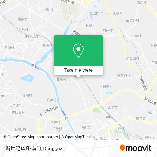 新世纪华庭-南门 map