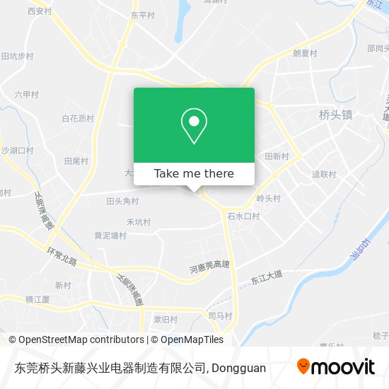 东莞桥头新藤兴业电器制造有限公司 map