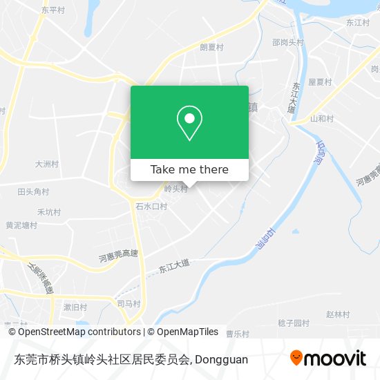 东莞市桥头镇岭头社区居民委员会 map