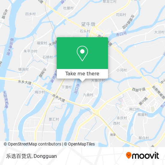 乐选百货店 map