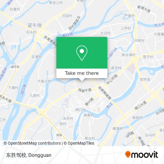 东胜驾校 map