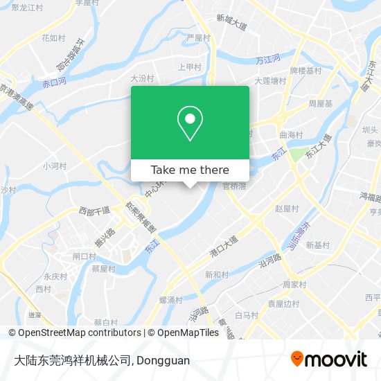 大陆东莞鸿祥机械公司 map