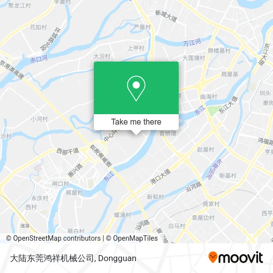 大陆东莞鸿祥机械公司 map