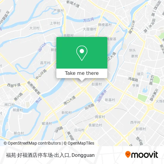 福苑·好福酒店停车场-出入口 map