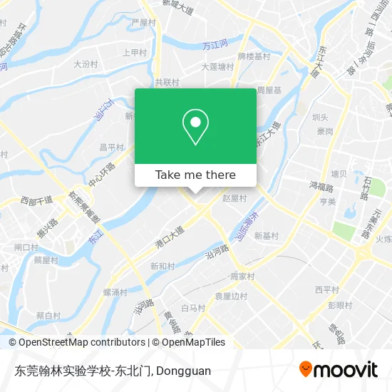 东莞翰林实验学校-东北门 map
