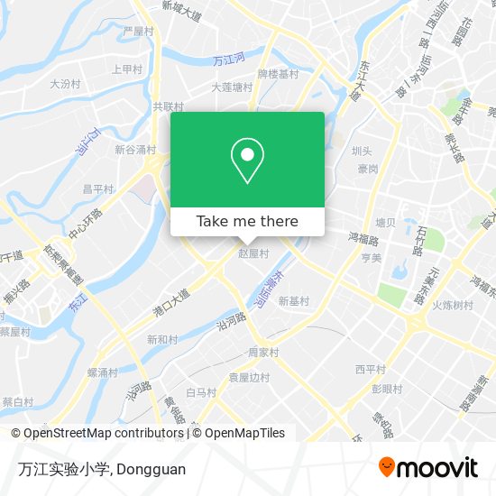 万江实验小学 map