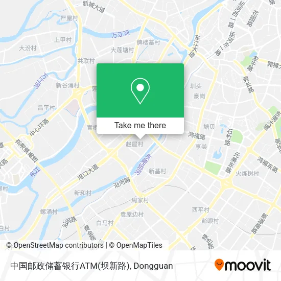 中国邮政储蓄银行ATM(坝新路) map