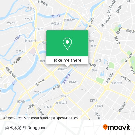 尚水沐足阁 map