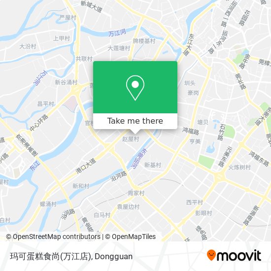玛可蛋糕食尚(万江店) map