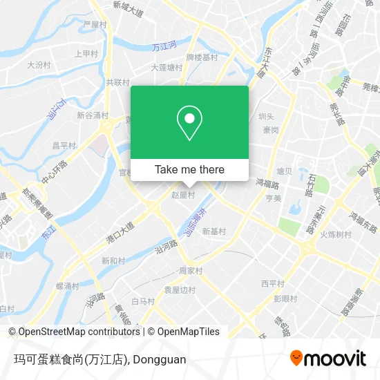 玛可蛋糕食尚(万江店) map