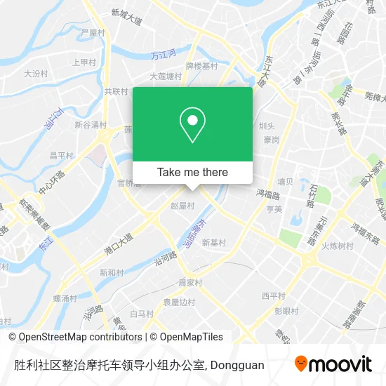 胜利社区整治摩托车领导小组办公室 map