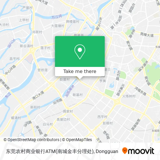 东莞农村商业银行ATM(南城金丰分理处) map