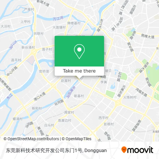 东莞新科技术研究开发公司东门1号 map