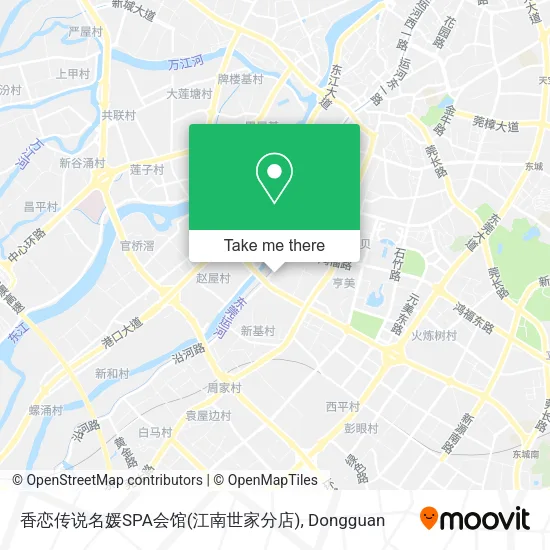 香恋传说名媛SPA会馆(江南世家分店) map