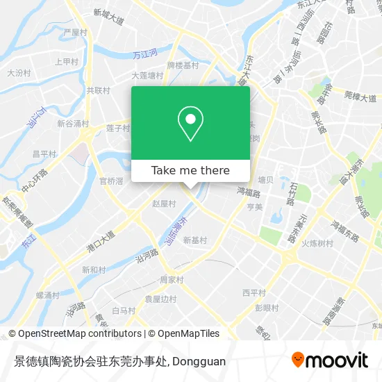 景德镇陶瓷协会驻东莞办事处 map