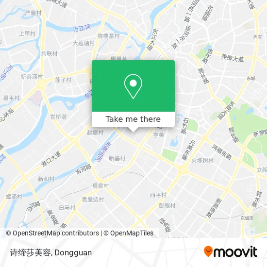 诗缔莎美容 map