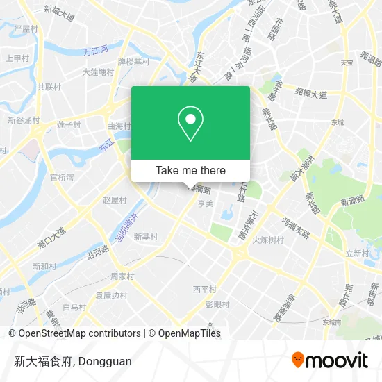 新大福食府 map