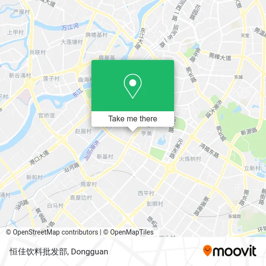 恒佳饮料批发部 map