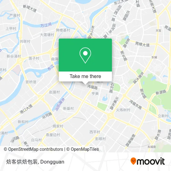 焙客烘焙包装 map