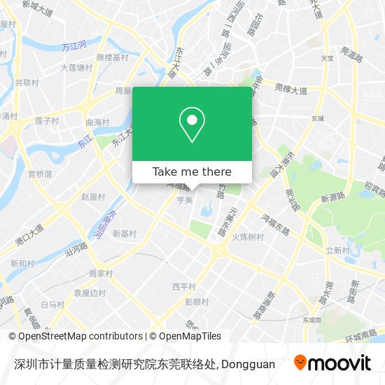 深圳市计量质量检测研究院东莞联络处 map