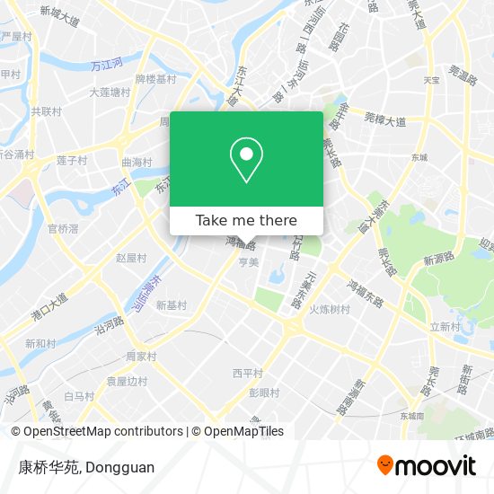 康桥华苑 map