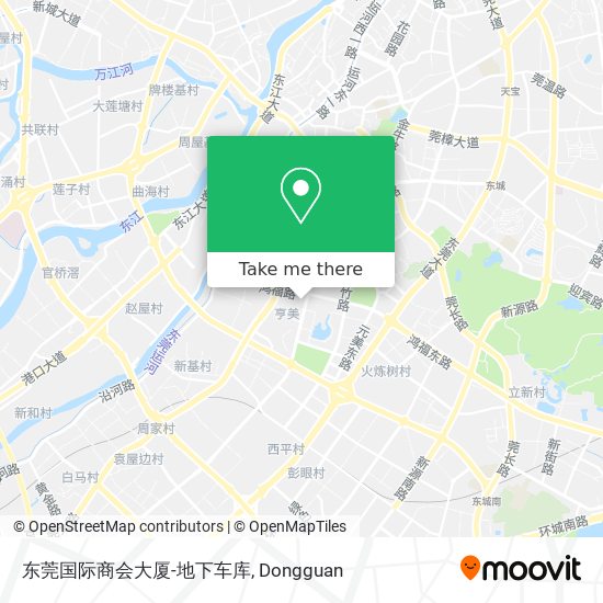 东莞国际商会大厦-地下车库 map