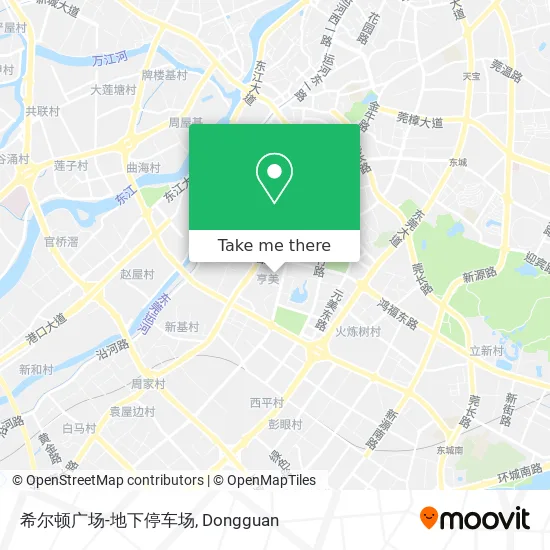 希尔顿广场-地下停车场 map