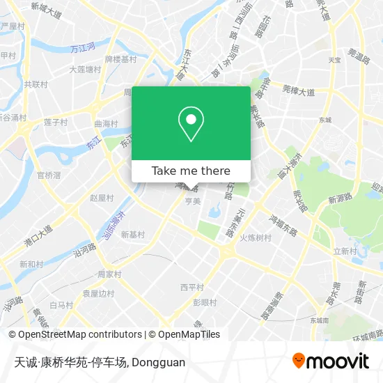 天诚·康桥华苑-停车场 map