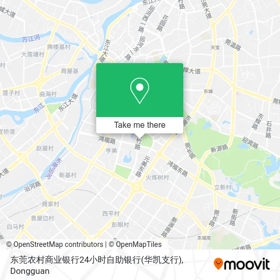 东莞农村商业银行24小时自助银行(华凯支行) map