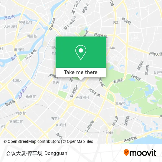 会议大厦-停车场 map