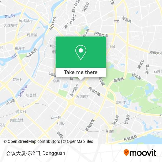 会议大厦-东2门 map