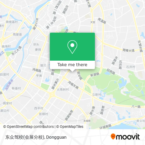 东众驾校(会展分校) map