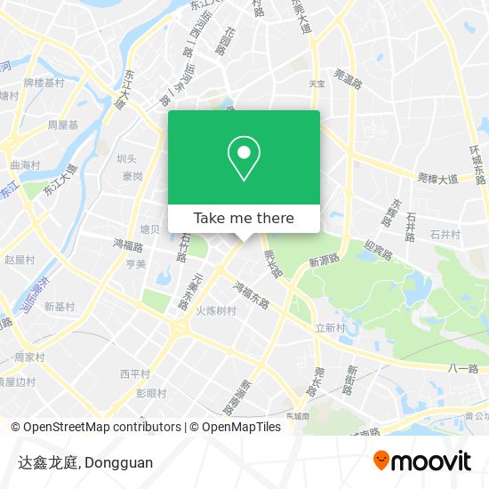 达鑫龙庭 map