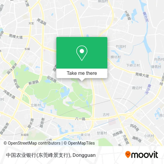 中国农业银行(东莞峰景支行) map