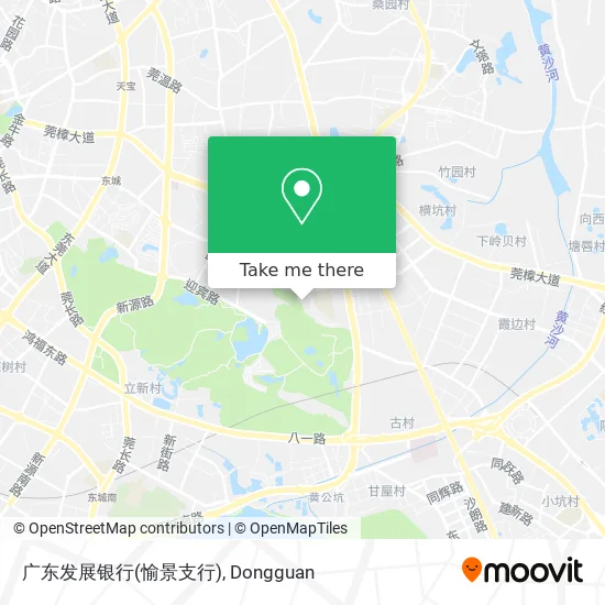 广东发展银行(愉景支行) map