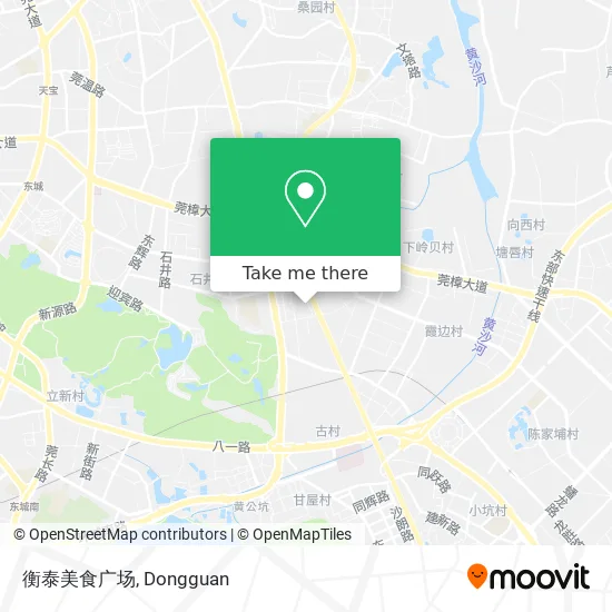衡泰美食广场 map