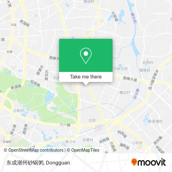 东成潮州砂锅粥 map
