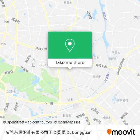 东莞东辰织造有限公司工会委员会 map